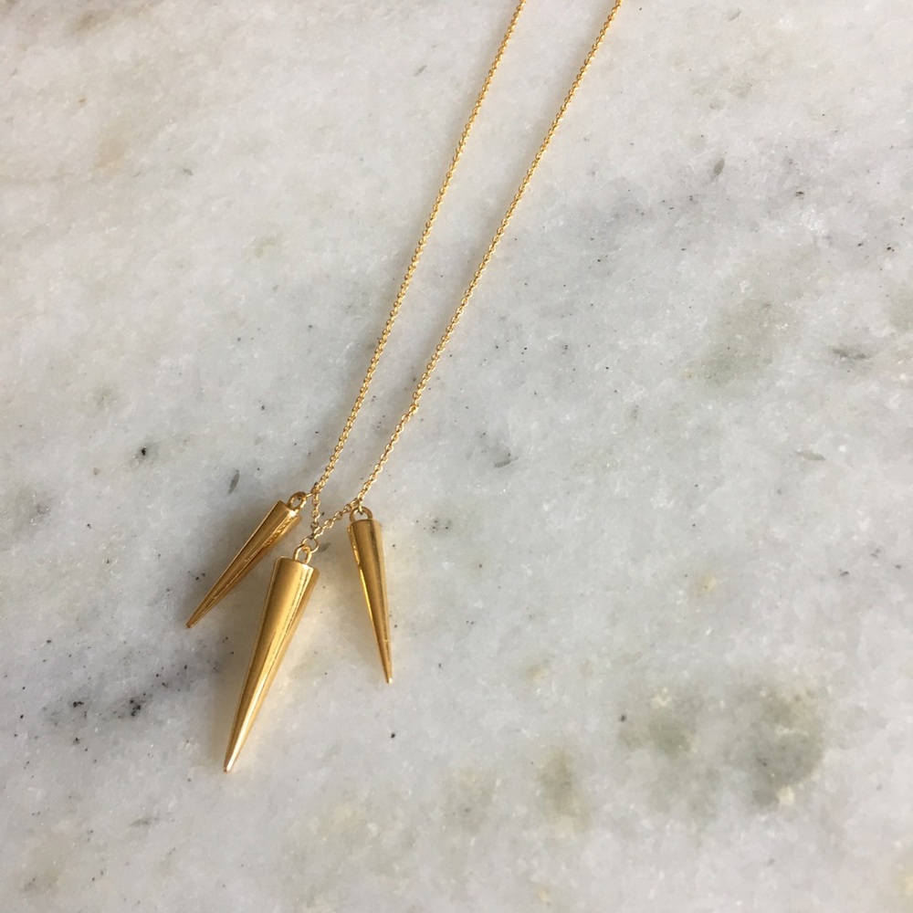 Gorjana - Cersi long pendant necklace
